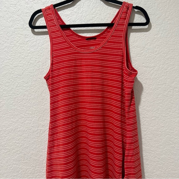 Nau Organic Cotton Striped Sleeveless Shirt  Dress Women’s Size Small - Picture 13 of 14